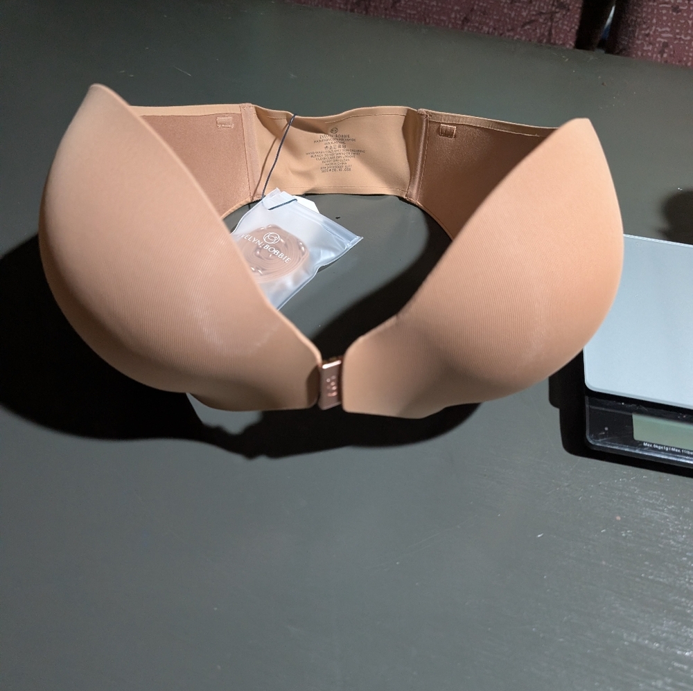 Strapless Adhesive Push-Up Bra - Nude